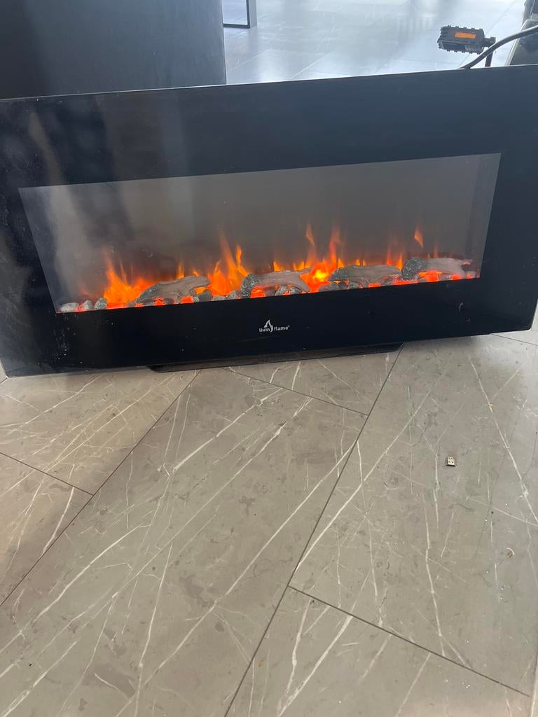 Moderne Elektrische Openhaard, Ophalen, Zo goed als nieuw, Hangende haard, Elektrische haard