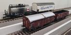 M+D SoSe 027 Vier Güterwagen für Nebenstrecken, H0 DB Ep.III, Hobby en Vrije tijd, Modeltreinen | H0, Overige merken, Gelijkstroom