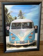 Supermooi groot 3d schilderij vw volkswagen bus, Ophalen of Verzenden, Zo goed als nieuw, Hout, 75 cm of meer