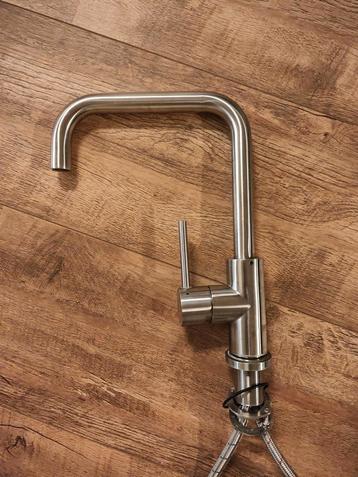 RVS keukenmengkraan - Stainless steel kitchen tap beschikbaar voor biedingen