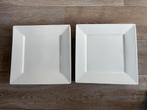 8 z.g.a.n. vierkanten  borden 30/30 cm, Ophalen of Verzenden, Zo goed als nieuw, Overige stijlen, Bord(en)