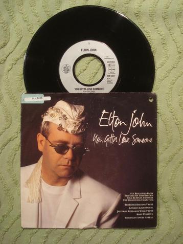 Elton John 7" Vinyl Single: ‘You gotta love someone’ (D) beschikbaar voor biedingen