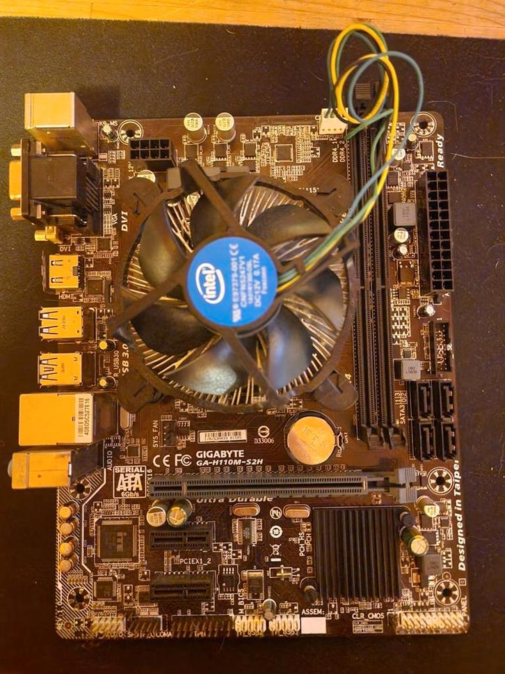 Moederbord setje intel 6e gen, Computers en Software, Moederborden, Zo goed als nieuw, DDR4, Ophalen