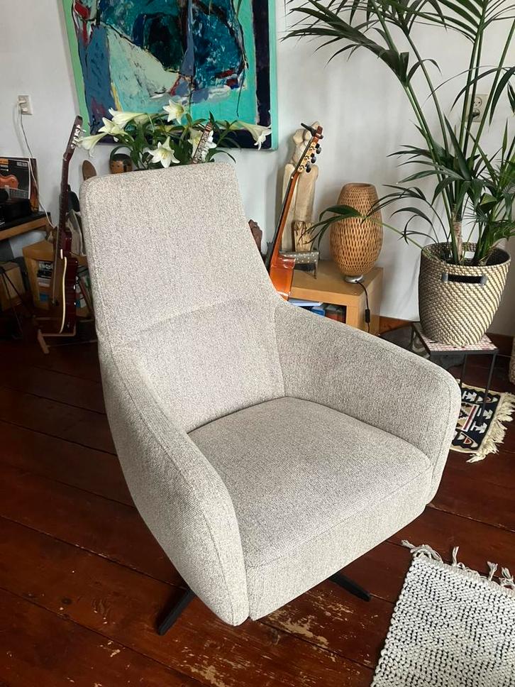 Mooie Relax fauteuil Sanders Leonardi, Huis en Inrichting, Fauteuils, Zo goed als nieuw, Stof, 50 tot 75 cm, 75 tot 100 cm, Ophalen