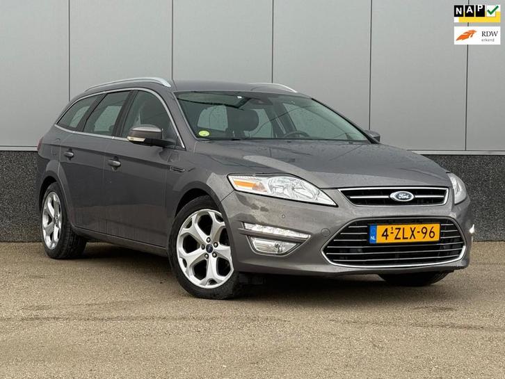 Ford Mondeo Wagon 2.0 TDCi Titanium Automaat, Leder!, Auto's, Ford, Bedrijf, Te koop, Mondeo, ABS, Adaptive Cruise Control, Airbags