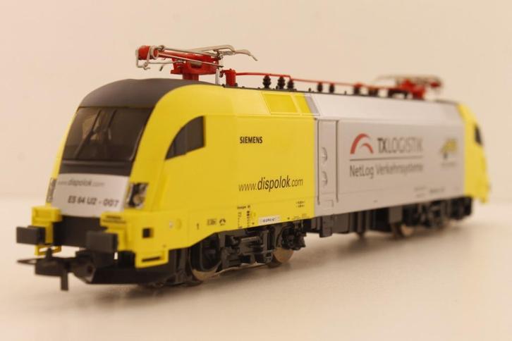 Piko 57224 HO Siemens Dispolok ES 64 U2 TX Logistic, Hobby en Vrije tijd, Modeltreinen | H0, Zo goed als nieuw, Locomotief, Wisselstroom