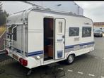 Hobby de luxe 440 uit 2005 met (Truma) mover, Mover, Hobby, Treinzit, Dwarsbed