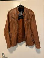 Mooie camel jas van kalfsleer, Kleding | Heren, Ophalen of Verzenden, Zo goed als nieuw, Bruin