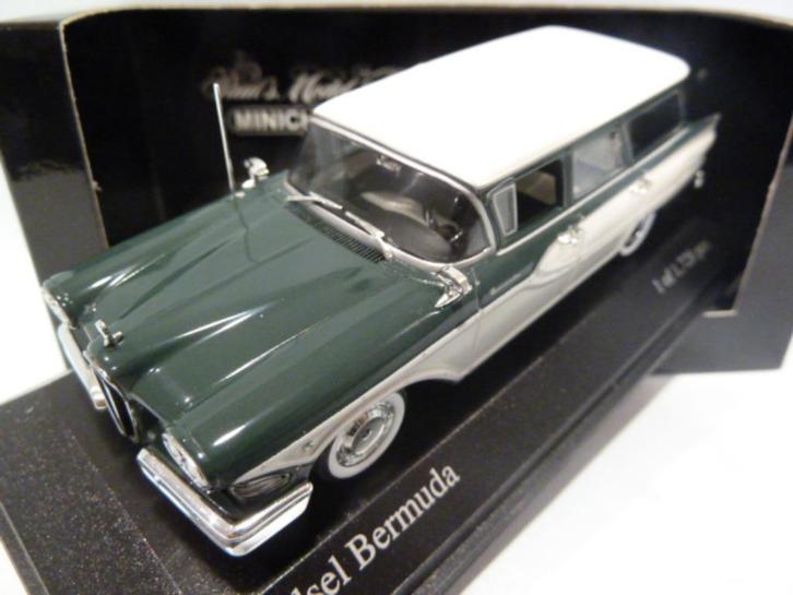 SALE Minichamps Edsel Bermuda Station 1958 1:43 400082011, Hobby en Vrije tijd, Modelauto's | 1:43, Nieuw, Auto, MiniChamps, Ophalen of Verzenden