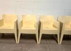 4 X  Toy stoelen van model Driade van Philip Starck, Tuin en Terras, Gebruikt, Ophalen of Verzenden, Stapelbaar