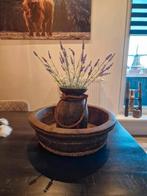 Oud houten olijfbak, Ophalen of Verzenden, Nieuw, Hout