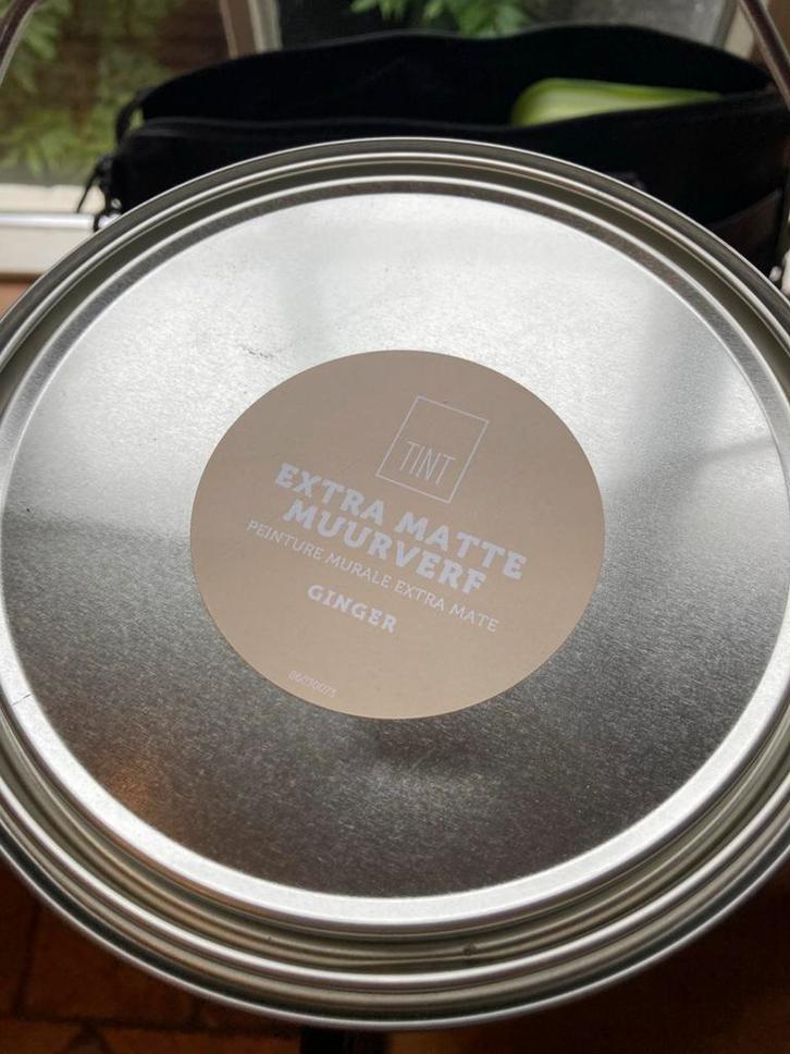 TINT Extra Matte Muurverf - Ginger, Doe-het-zelf en Verbouw, Verf, Beits en Lak, Nieuw, Verf, Minder dan 5 liter, Beige, Ophalen of Verzenden