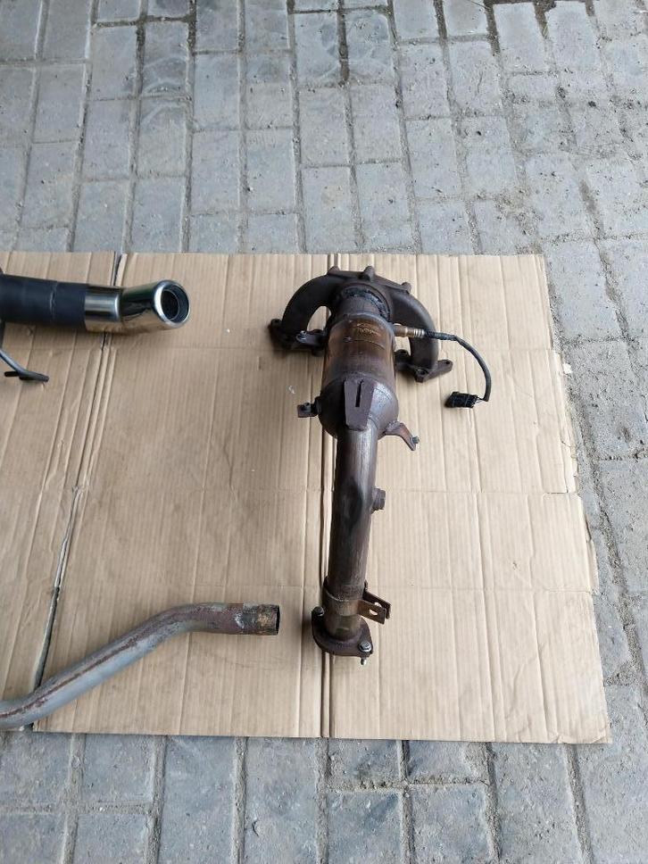 Spruitstuk met katalysator Fiat Punto MK2 1,2 16v 80 pk, Auto-onderdelen, Uitlaatsystemen, Fiat, Gebruikt, Ophalen of Verzenden