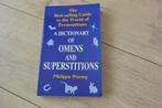 A Dictionary of Omens and Superstittions, Boeken, Gelezen, Ophalen of Verzenden, Engels