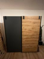 Kledingkast Dex – met 2 schuifdeuren, Ophalen, Zo goed als nieuw, 50 tot 75 cm, 200 cm of meer