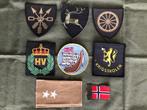 Badges, uniform Noorse Krijgsmacht, Verzamelen, Embleem of Badge, Nederland, Ophalen of Verzenden, Landmacht