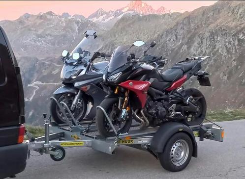 Motortrailers huren motoraanhanger huren  *Geen borg*, Diensten en Vakmensen, Verhuur | Auto en Motor, Aanhangwagen