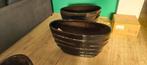 4 grote ovale keramische plantenbakken., Ophalen, Nieuw, Overige vormen, Aardewerk