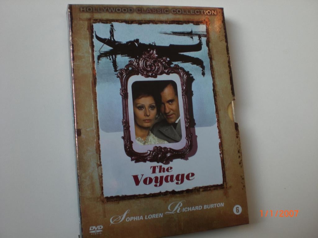 dvd The Voyage Richard Burton Sophia Loren, 1960 tot 1980, Drama, Ophalen of Verzenden, Zo goed als nieuw