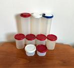 Tupperware 10 x Ruimtespaarders rond o.a. 3 x Spaghettibus., Ophalen of Verzenden, Zo goed als nieuw