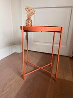 Terracotta Bijzettafel, Minder dan 45 cm, Minder dan 55 cm, Gebruikt, Metaal of Aluminium