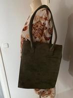 Unique kunstleren tas, Ophalen of Verzenden, Zo goed als nieuw, Handtas