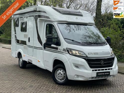 Etrusco T 5900 DB Euro6b FIAT motor *1ste Eig* 24dKm * Vrijw, Caravans en Kamperen, Campers, Half-integraal, Overige merken, Diesel