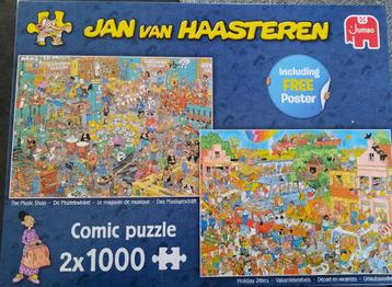 8 puzzels jan van Haasteren 1000 beschikbaar voor biedingen