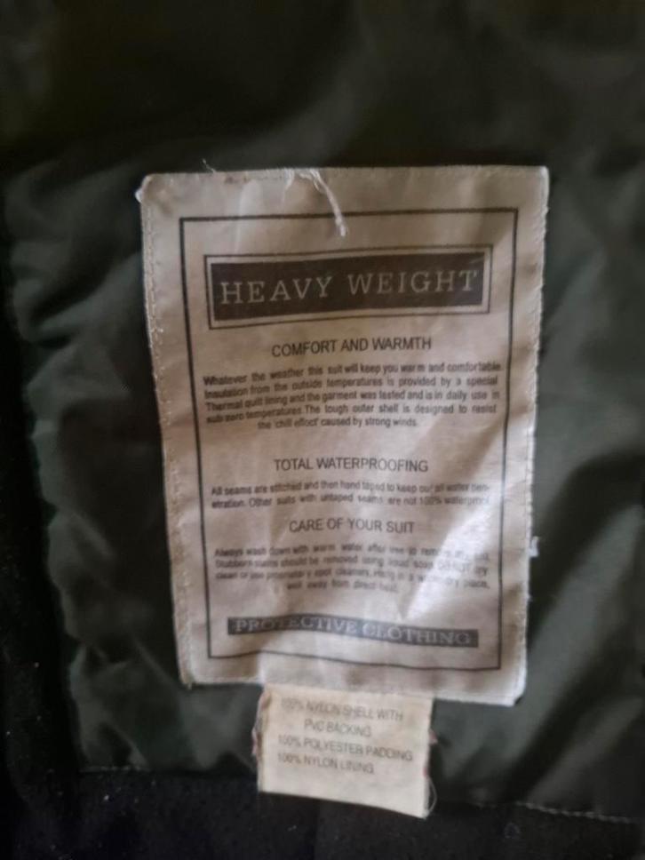 XXL Zware Gewicht Waterdichte Jas, Kleding | Heren, Jassen | Winter, Gedragen, Overige maten, Groen, Ophalen of Verzenden