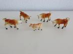 Speelgoed 5 rode koeien voor bij de boerderijdieren, Ophalen of Verzenden, Zo goed als nieuw