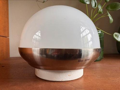 Toffe vintage / space age mushroom plafondlamp, plafonnière, Huis en Inrichting, Lampen | Plafondlampen, Zo goed als nieuw, Ophalen of Verzenden