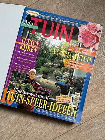 Mijn Tuin 1993-1996, 19 ingebonden tijdschriften beschikbaar voor biedingen