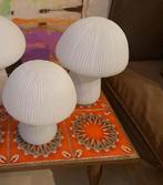 Leuke design paddenstoel lampen, Ophalen of Verzenden, Zo goed als nieuw, Glas, Minder dan 50 cm