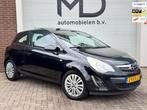 Opel Corsa 1.4-16V Design Edition - Panorama dak - Cruise, Voorwielaandrijving, Euro 5, Gebruikt, Zwart
