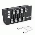 DJLicht DMX controller met accu 24 kanalen, ., Nieuw, Ophalen of Verzenden, .