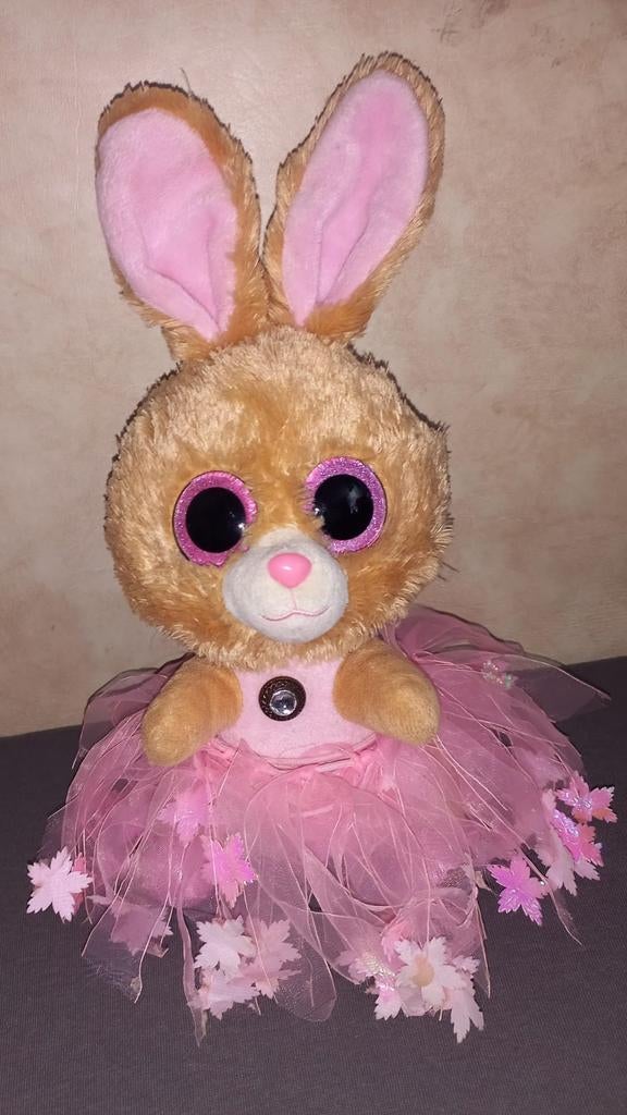 Ty Twinkle Toes Ballerina Konijn Knuffel met Glitters, Kinderen en Baby's, Speelgoed | Knuffels en Pluche, Ophalen of Verzenden