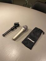 Samson Q1U microfoon + Popfilter PS01, Muziek en Instrumenten, Microfoons, Studiomicrofoon, Gebruikt, Ophalen of Verzenden