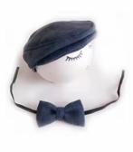 Nieuwe fotoshoot pet met strik.  Nieuw. Verzenden mogelijk, Ophalen of Verzenden