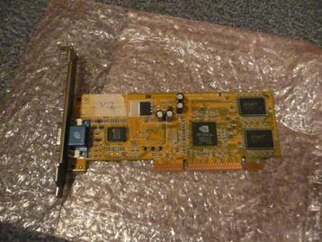 AGP Videokaart NVIDIA Vanta-LT [K281]  VGA 22-4 beschikbaar voor biedingen