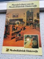 Reclamefolder Meubelfabriek Oisterwijk retro massief eiken, Overige typen, Ophalen of Verzenden