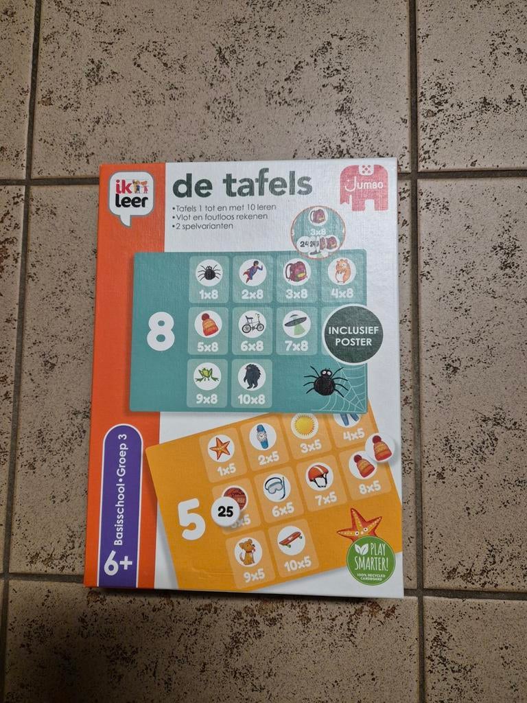 Spel : ik leer de tafels  , 6+, Ophalen of Verzenden, Zo goed als nieuw, Rekenen