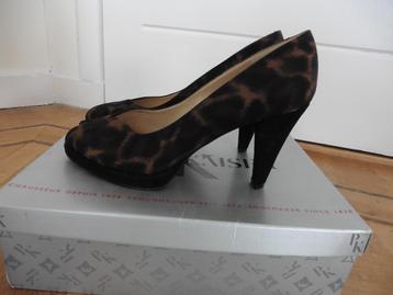 Peter Kaiser schoenen pump zwart bruin maat 40 kerst beschikbaar voor biedingen