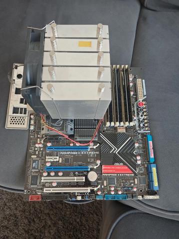 ASUS RAMPAGE II COMPLEET MET CPU INTEL 940 QUADCORE 12GB DDR beschikbaar voor biedingen