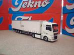 Man zeiloplegger Globe Tekno, Hobby en Vrije tijd, Modelauto's | 1:50, Ophalen of Verzenden, Nieuw, Bus of Vrachtwagen, Tekno