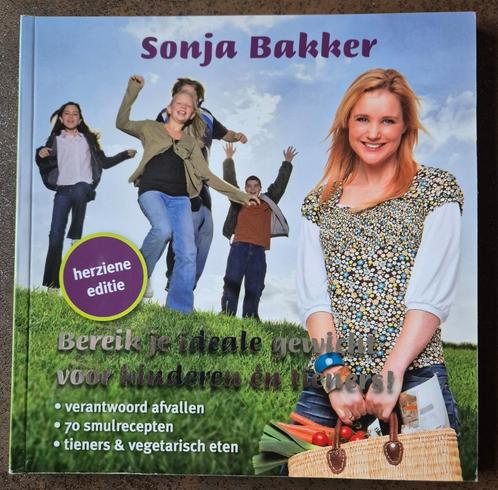 Sonja Bakker- Bereik je ideale gewicht, kinderen en tieners, Boeken, Kookboeken, Zo goed als nieuw, Nederland en België, Vegetarisch