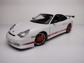 Autoart 1/18 Porsche 911 GT3 RS (996) rood/wit Dealer Editie beschikbaar voor biedingen