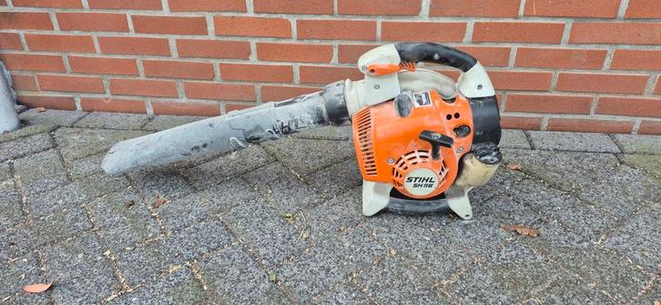 Stihl SH 86 Bladblazer, Tuin en Terras, Bladblazers, Gebruikt, Handgedragen, Benzine, Met zuigfunctie, Ophalen