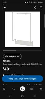 NORDLI Kledingrek, Ophalen, Zo goed als nieuw
