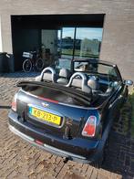 HEERLIJKE Mini Cooper Cabrio 1.6 Black Youngtimer, Auto's, Voorwielaandrijving, 4 cilinders, Cabriolet, 4 stoelen
