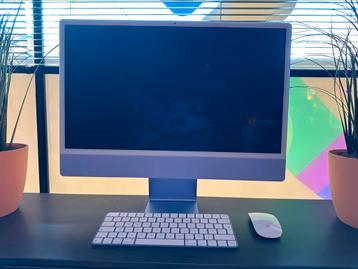 Apple Imac 24 inch 8gb en 256 gb ssd M1 beschikbaar voor biedingen